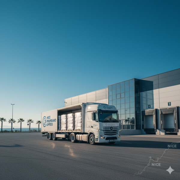 Transport rapide de palettes depuis Nice vers Propriano : prix compétitifs et livraison en urgence et option froid pour denrées périssables en Corse