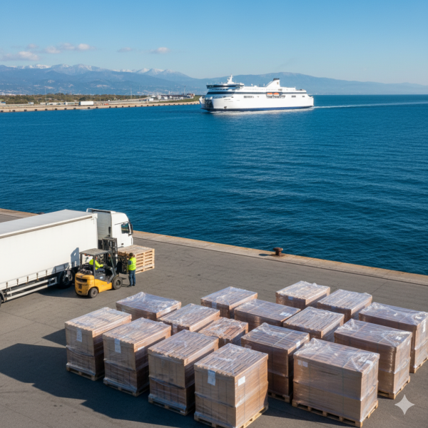 Transport marchandise express depuis Bordeaux vers Ajaccio : chiffrage clair, délais maîtrisés et manutention sécurisée en Corse pour vos collectivités, industriels et distributeurs